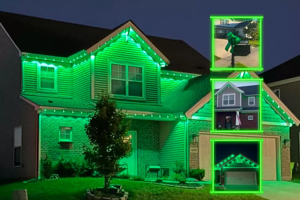 Deer Valley in Daviess County Glows Green in Quiet Support of a Local Family