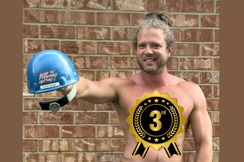 Dustin Henton Takes 3rd in WBKR’s Sexy Construction Worker Contest