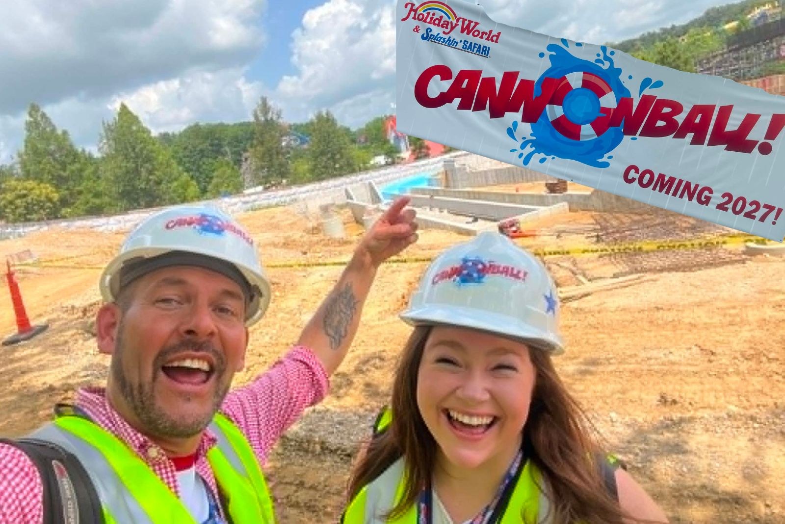 Cannonball!: A Behind-the-Scenes Look at Holiday World's New Ride