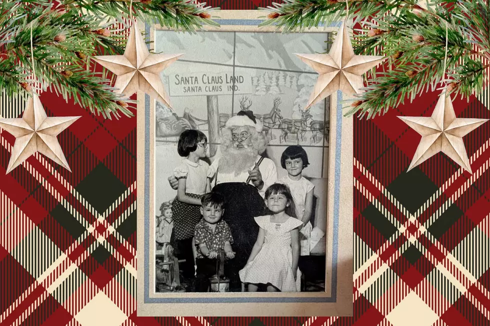 Adorable Vintage Santa Claus Land Photo Discovered at Indiana Thrift Store