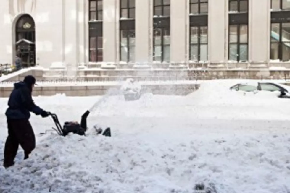 The Northeast Blizzard In Seconds