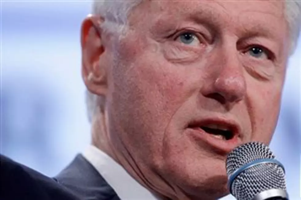 Former President Clinton on Meet the Press — 5pm Sunday on WOMI