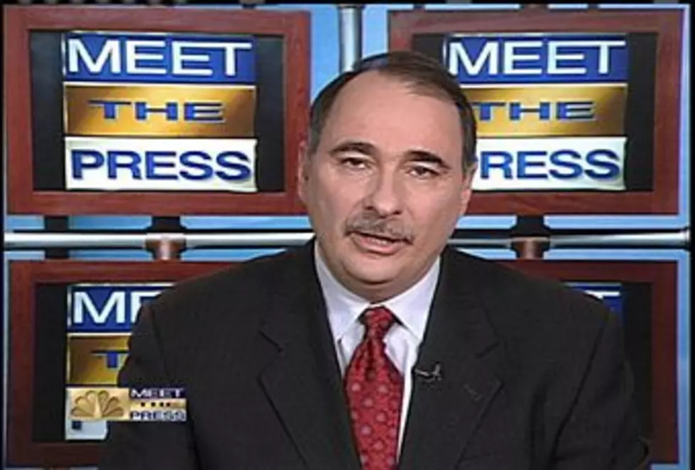 Who is David Axelrod and Why is He on Meet the Press?