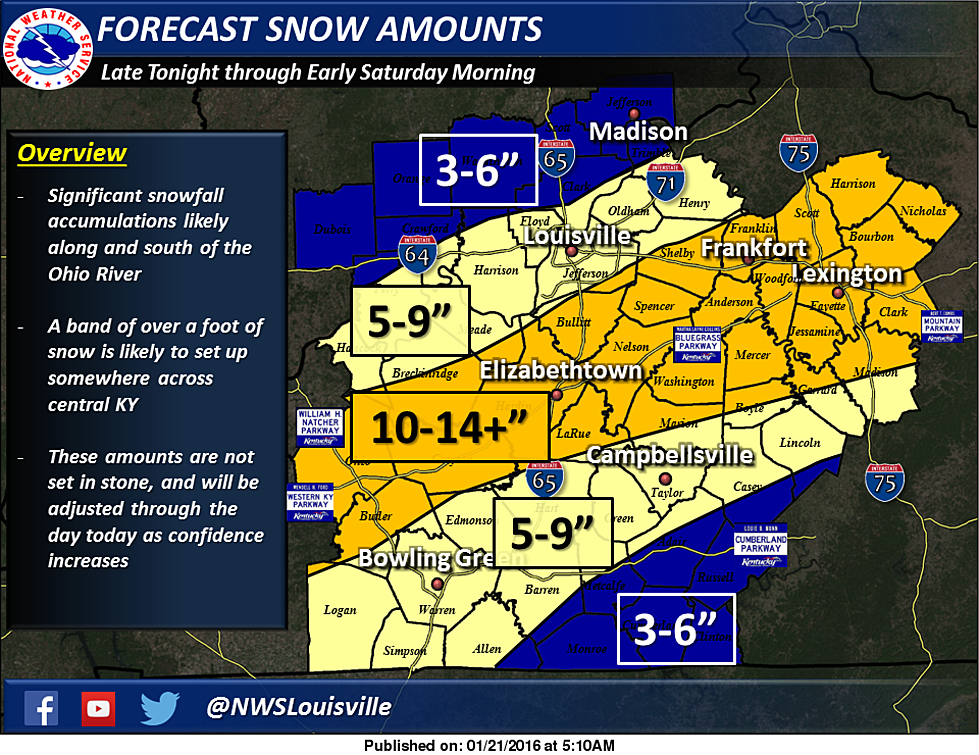 A Foot of Snow Expected in Parts of Tristate [Forecast]