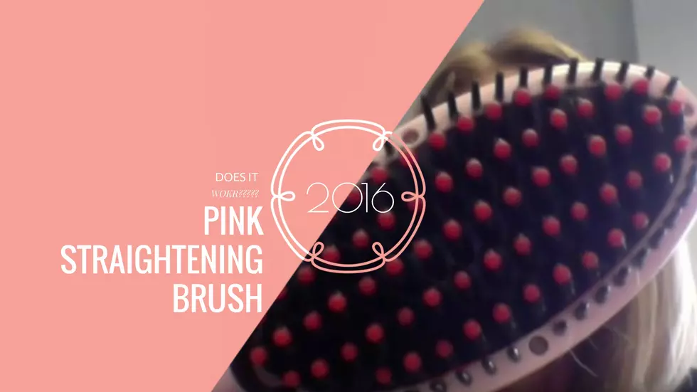 Does the Pink Hair Straightening Brush Work?