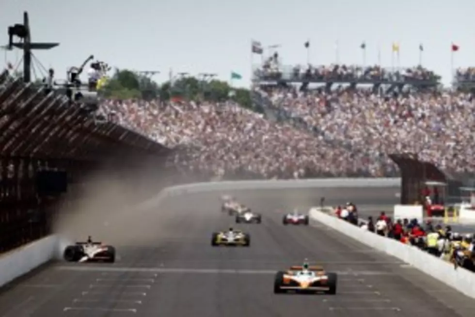 Wheldon Wins a Stunner in Indy 500