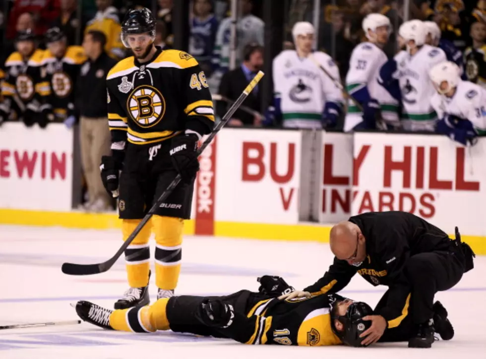 NHL Finals: Aaron Rome Clobbers Nathan Horton [VIDEO]