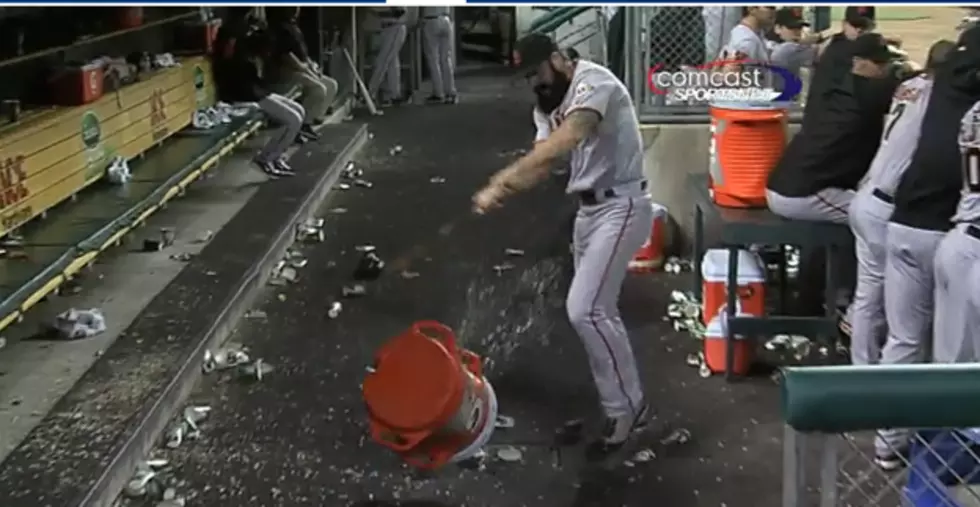 San Francisco&#8217;s Brian Wilson Attacks Watercooler