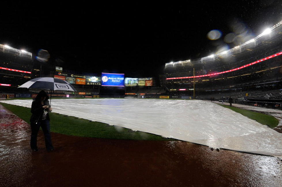 Yankee & Tigers Game One Suspended Due to Rain