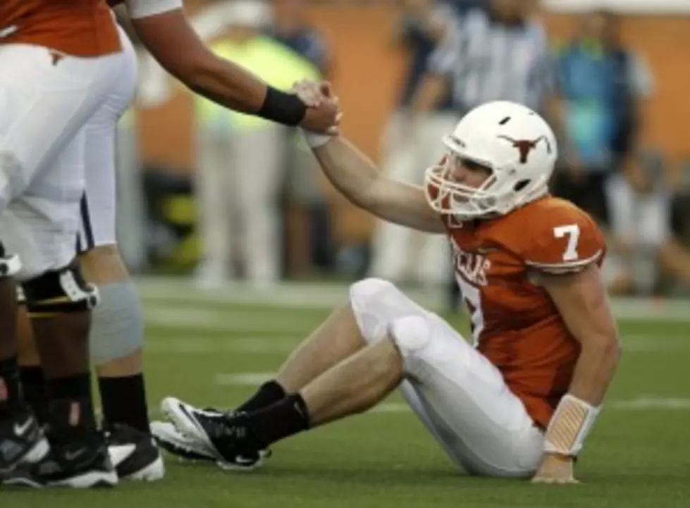 Texas Longhorns Lose QB For The Season