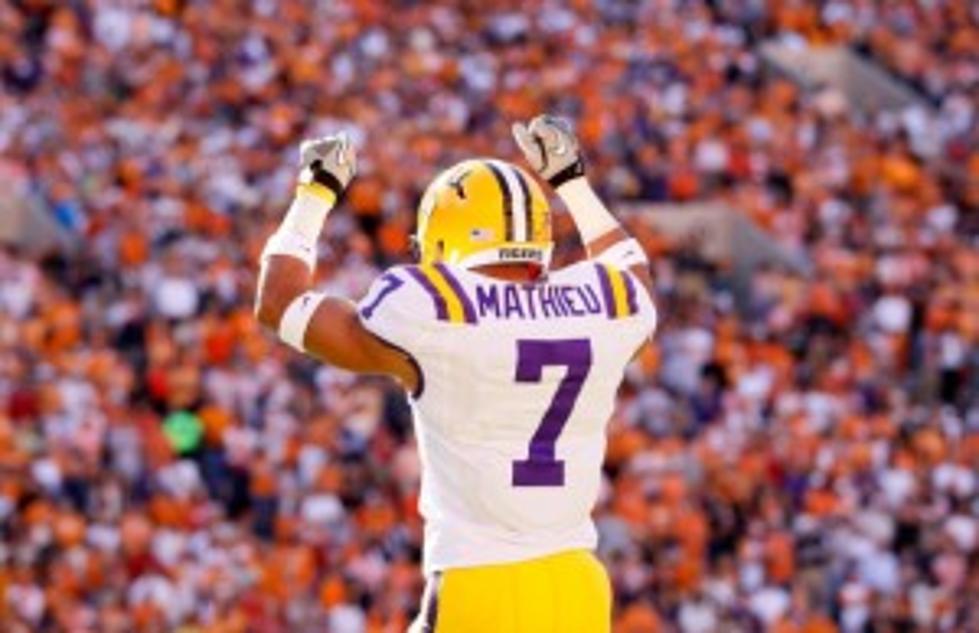 LSU Suspends Three Football Players, Including Mathieu