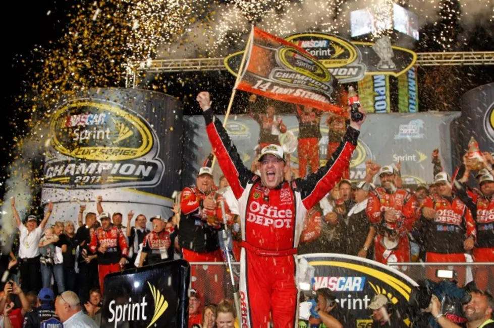 Tony Stewart Wins Race And Championship At Homestead