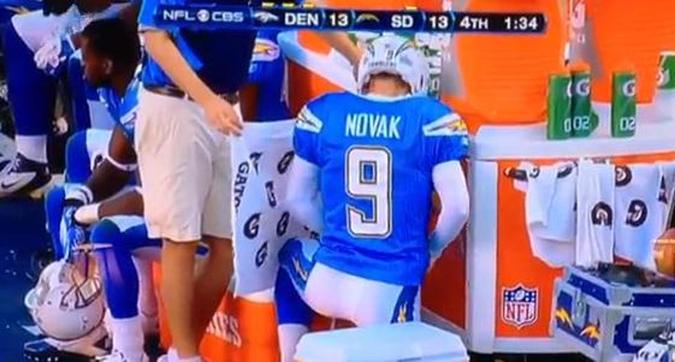 Nick Novak, NFL Kicker Caught Peeing On Sidelines During Game [VIDEO]