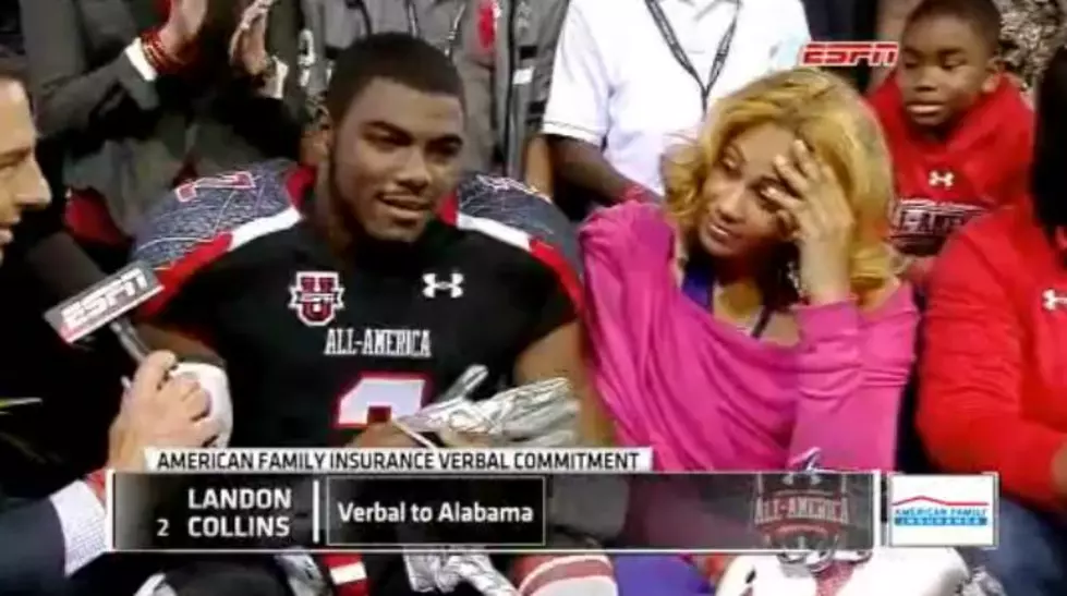 Recruit Commits To Alabama, Mother Disapproves [VIDEO]