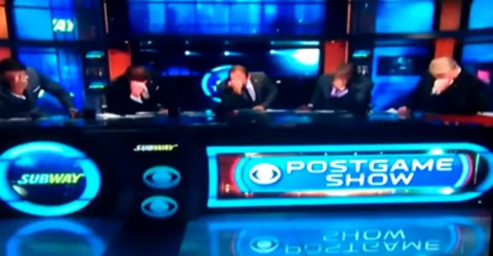 CBS Crew Tebows After Broncos Win [VIDEO]