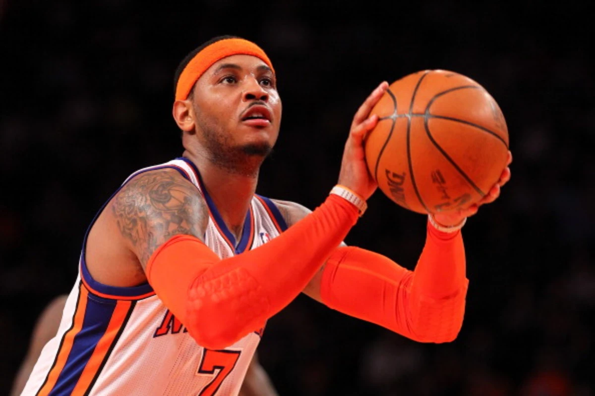 Carmelo Anthony Gets Voted To All-Star Team As Starter.