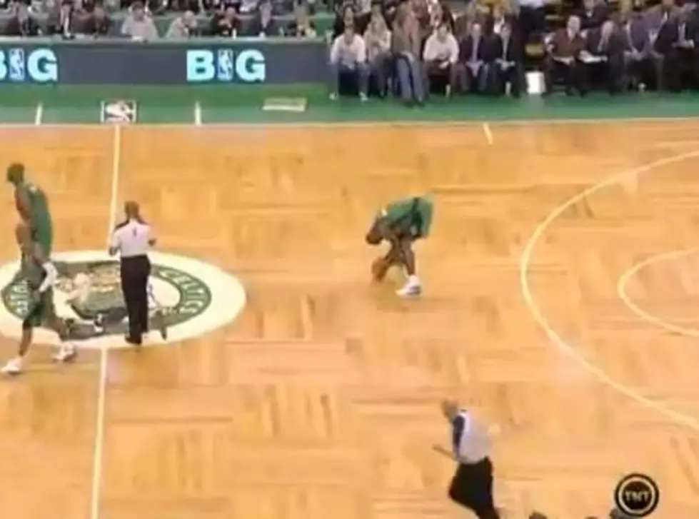 Boston Celtics Hilarious Moves After Tipoff [VIDEO]