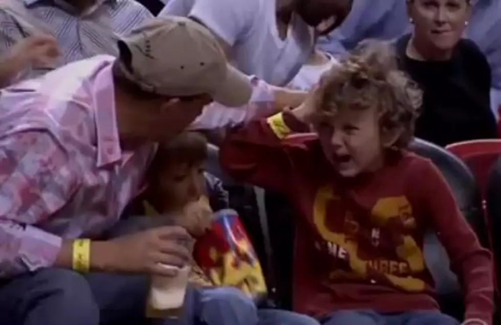 LeBron James Makes Young Fan Cry [VIDEO]