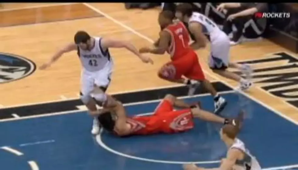 Kevin Love Suspended Two Games For Stomping On Luis Scola’s Face