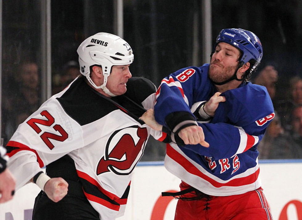 Rangers Beat And Beat Down The Devils.