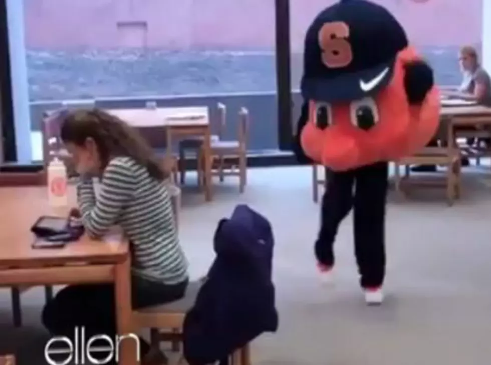 Mascots Accept Ellen DeGeneres’ Dance Dare [VIDEO]