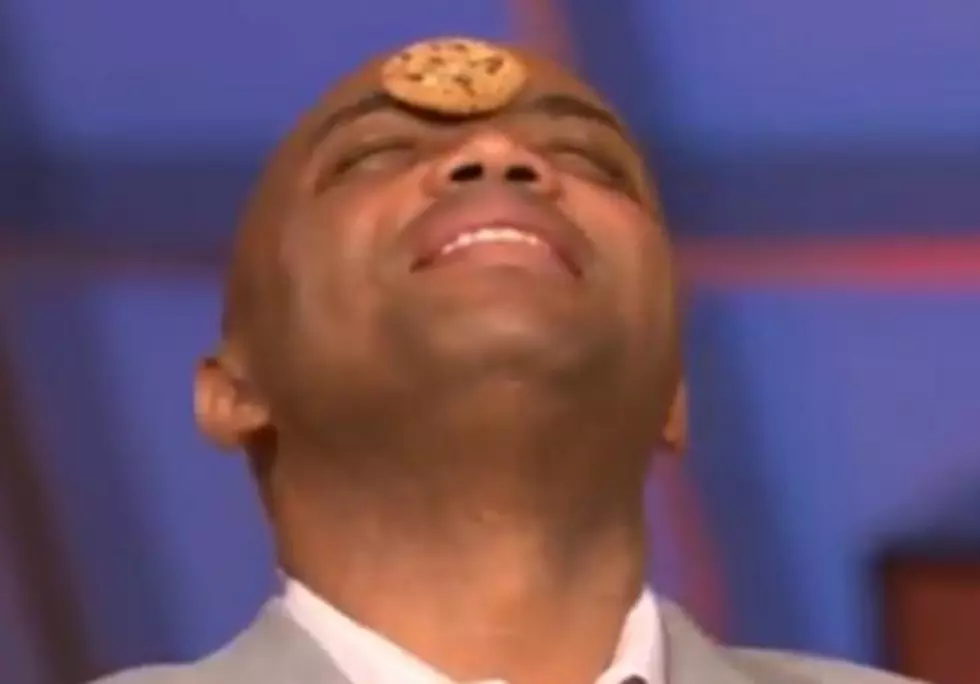 Charles Barkley&#8217;s Cookie Eating Challenge [VIDEO]
