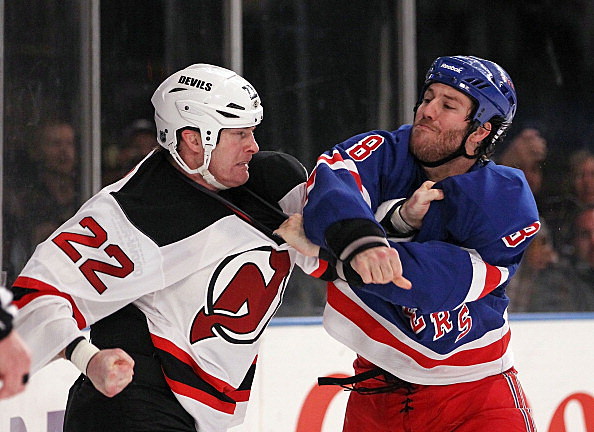 rangers v devils