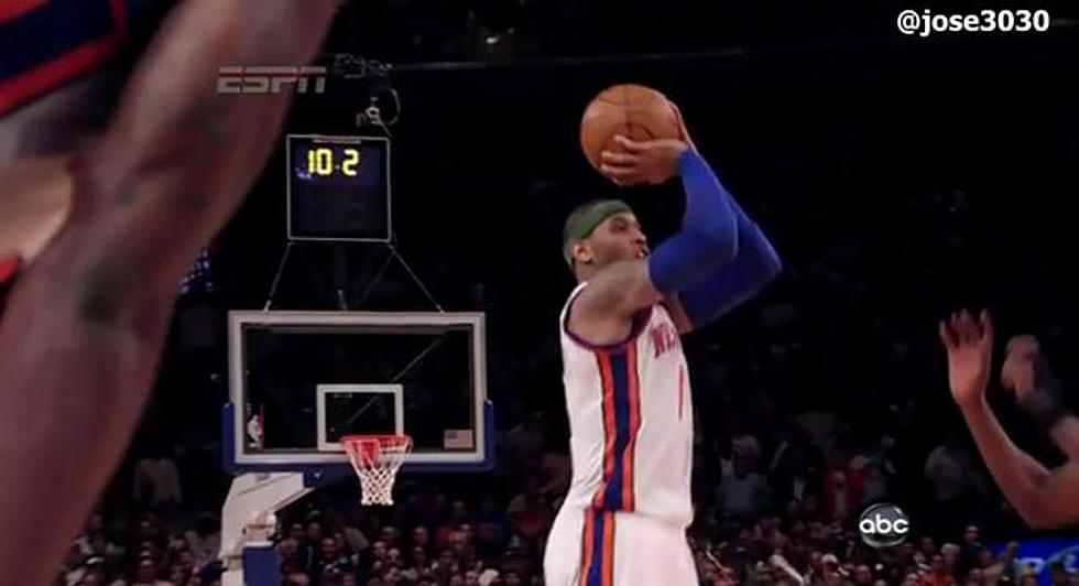 Carmelo Anthony Game Winning Shot In OT Versus Bulls -Play Of The Week