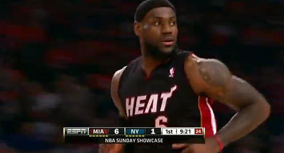 Lebron James Hits Alley-oop From Dwyane Wade &#8211; Play Of The Week