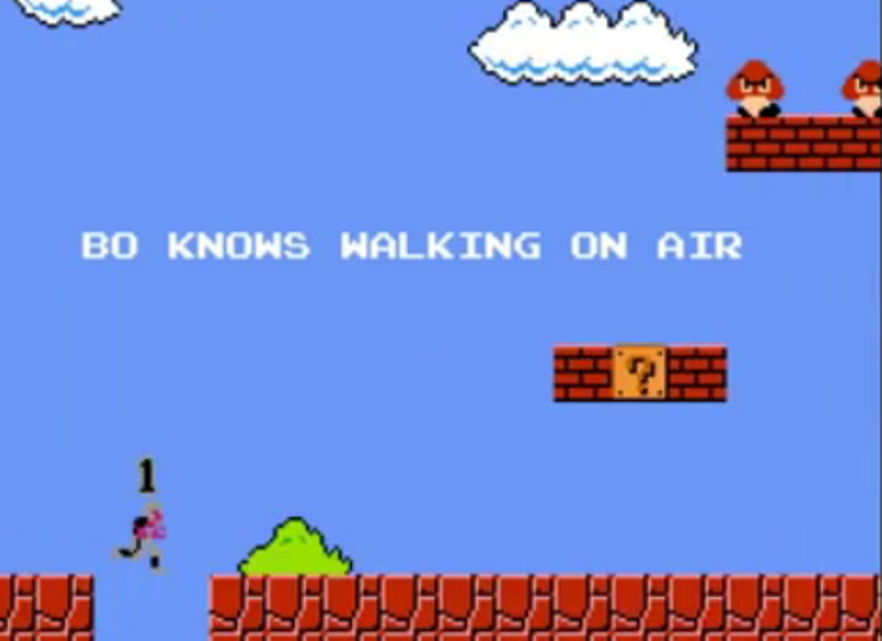 Bo Jackson Knows Super Mario Bros. [VIDEO]