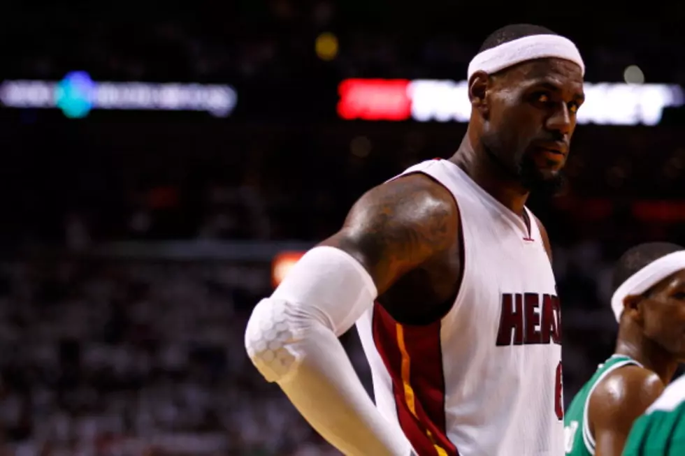 LeBron James Hits Game Winning Shot Against Celtics, Heat Win 23rd Straight Game [VIDEO]