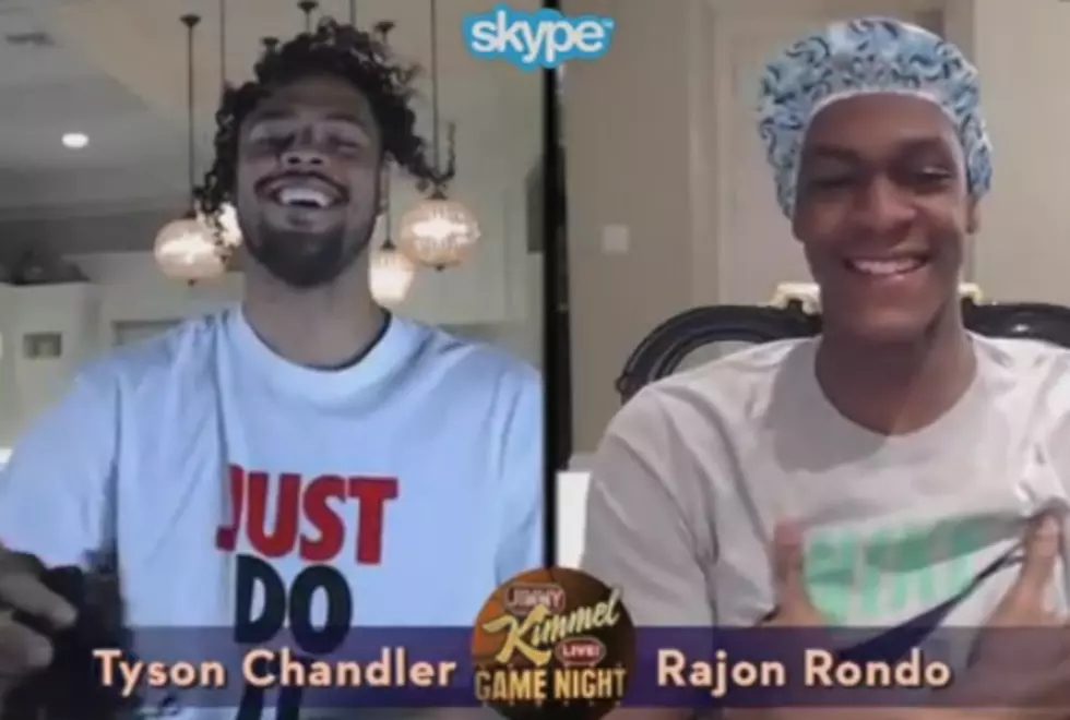 Rajon Rondo vs. Tyson Chandler In Skype Scavenger Hunt [VIDEO]