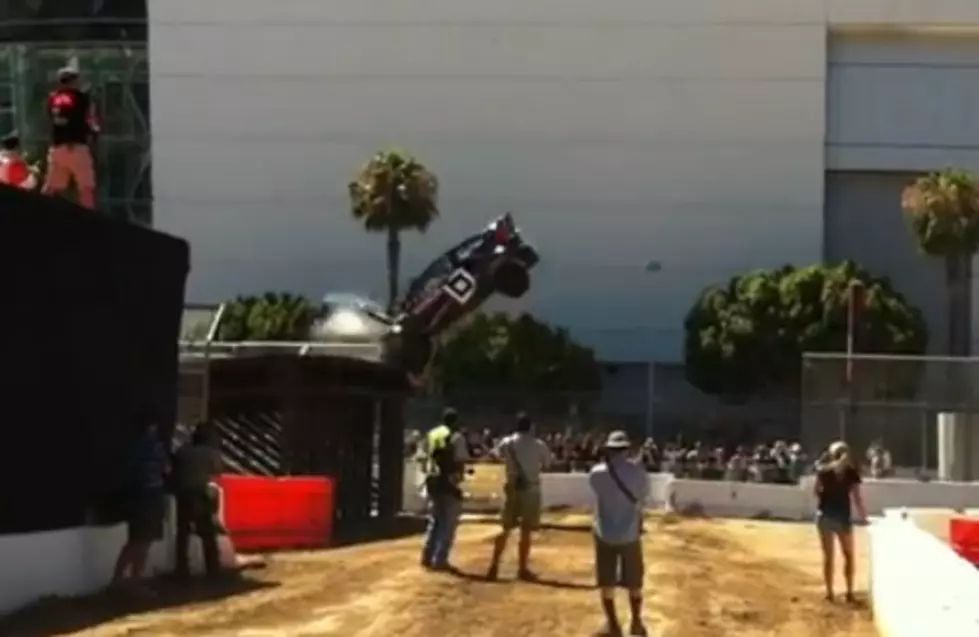 Insane X Games Car Crash [VIDEO]