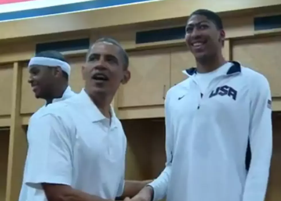 Behind The Scenes With President Obama & Team USA Basketball [VIDEO]