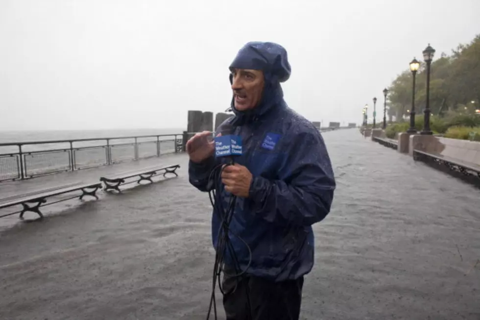 Weather Channel Reporter “Tebows” During Hurricane Coverage [VIDEO]