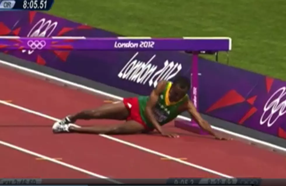Ethiopian Runner Crashes Into Hurdle During Steeplechase [VIDEO]