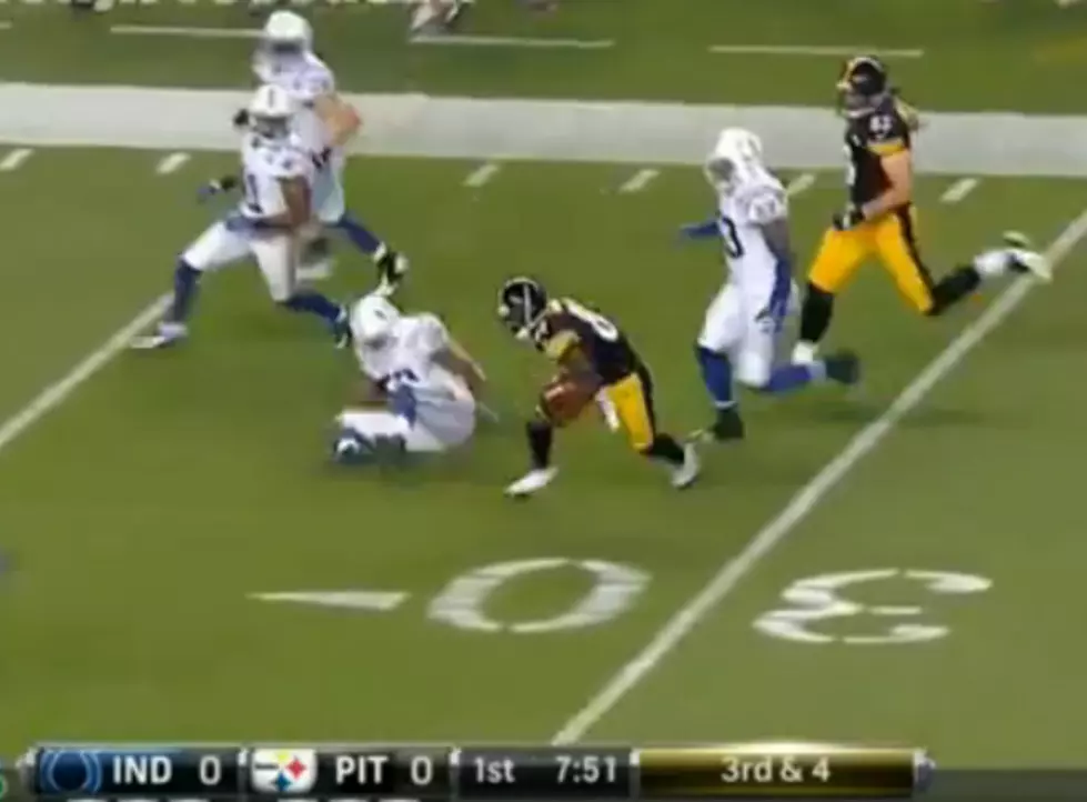 Antonio Brown’s 57-Yard Touchdown Catch Against Colts [VIDEO]