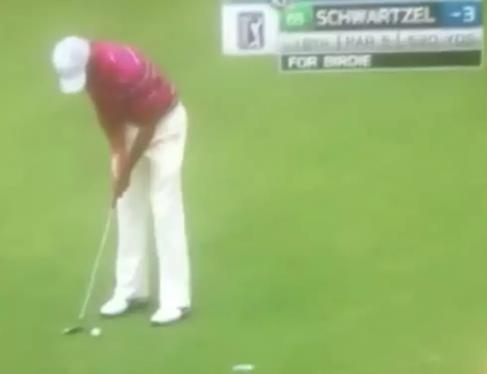 Charl Schwartzel Needs Four Putts To Sink Three Footer [Video]