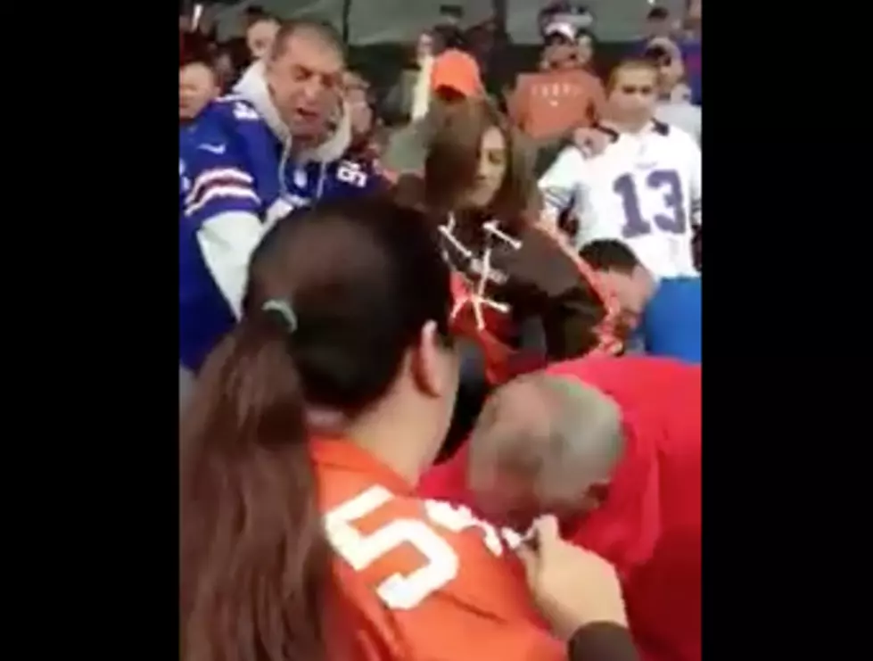 Bills & Browns Fight In Stands [VIDEO]