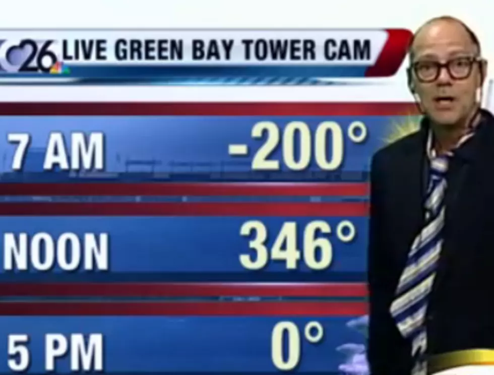 Green Bay Station&#8217;s &#8220;Replacement Weather Guy&#8221; [VIDEO]