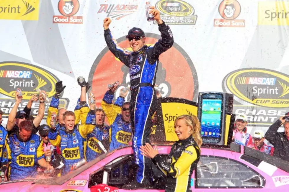 Matt Kenseth Wins In Wild Finish At Talladega