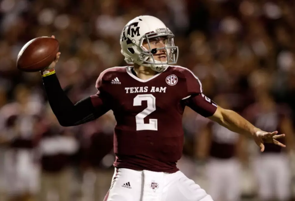Heisman Trophy Betting Odds Indicate Johnny Manziel Is An Absolute Lock To Win Award