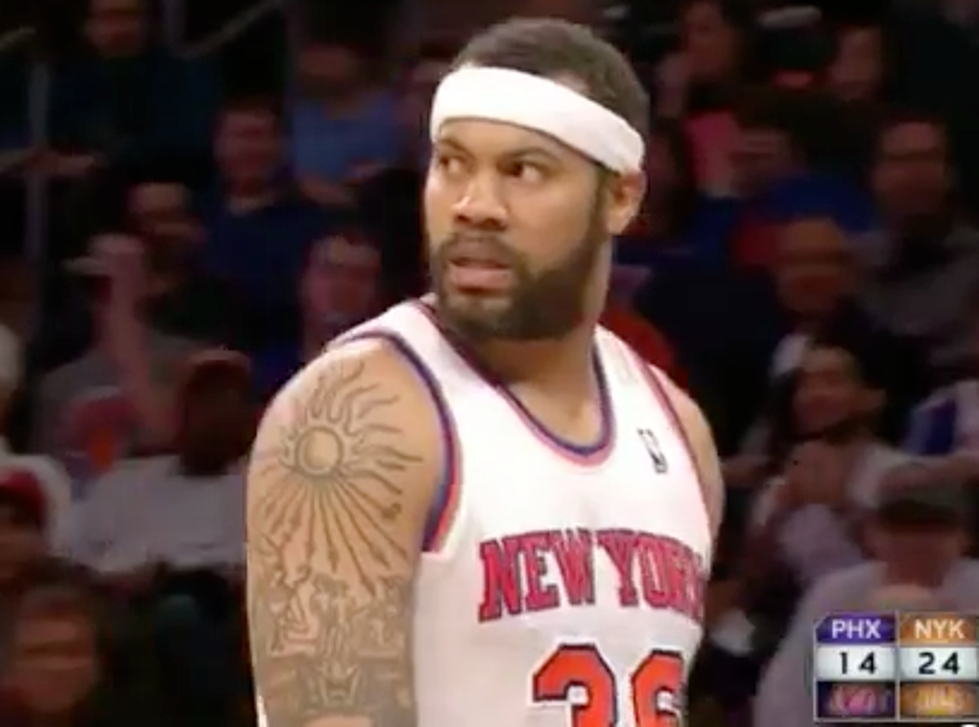 Rasheed Wallace ejected 85 seconds into today's game