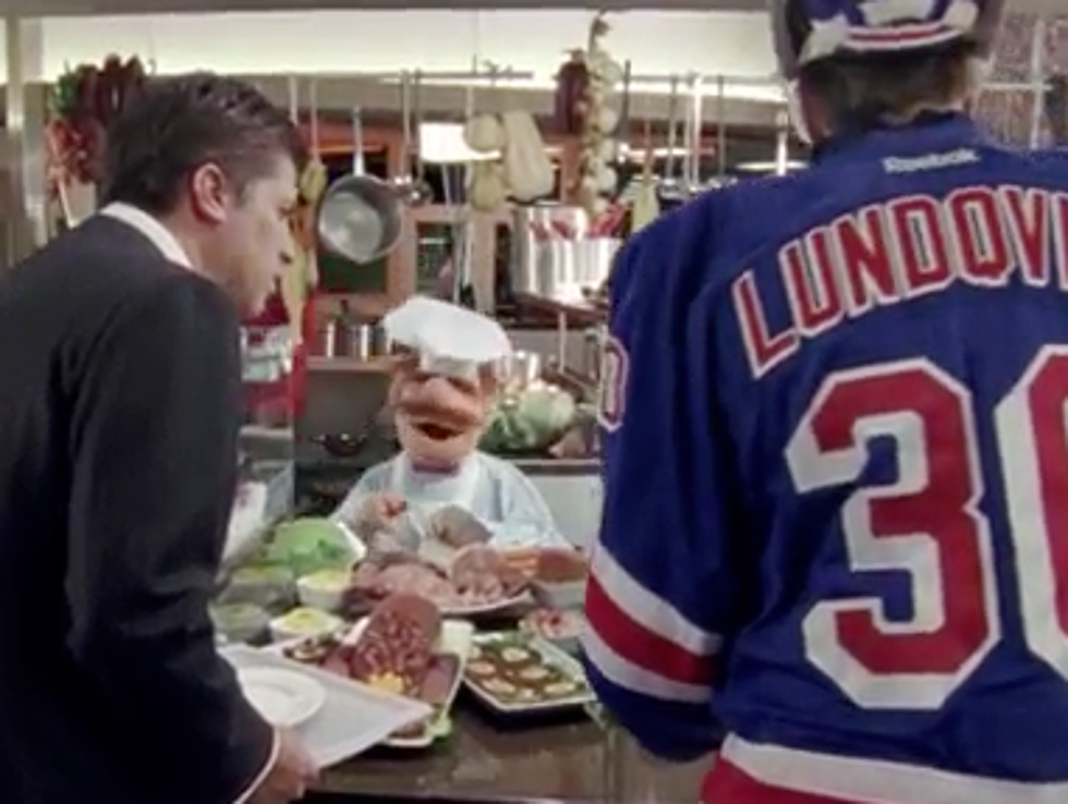 Henrik Lundqvist Stars In ESPN Commercial With Swedish Chef [NoeBrainer]