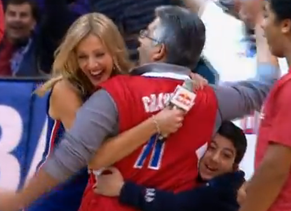 Clippers Fan Wins Car After Nailing Half-Court Shot [VIDEO]