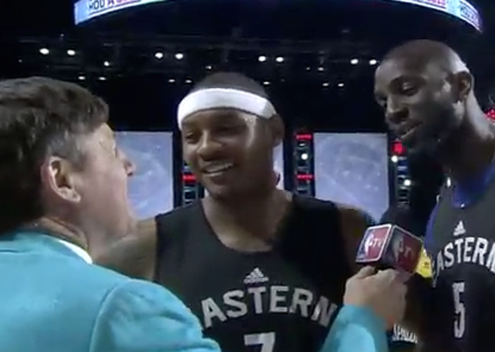 Kevin Garnett vuelve a utilizar el 'Trash Talking' con Carmelo Anthony