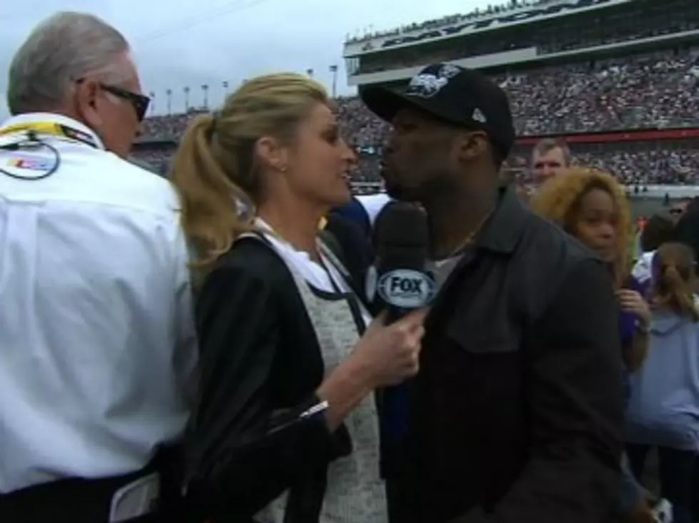 50 Cent Tries To Kiss Erin Andrews [VIDEO]