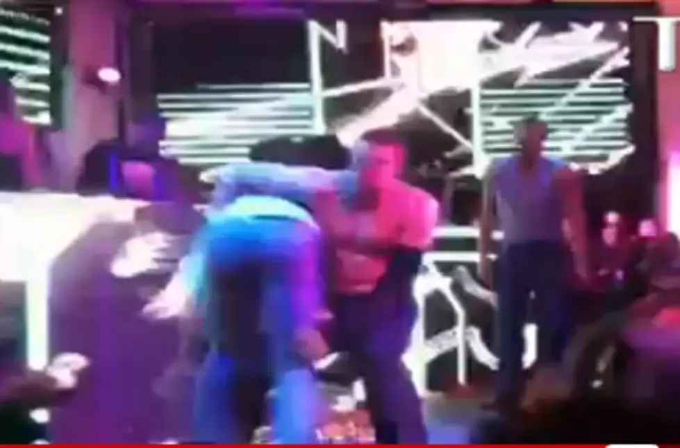 Rob Gronkowski Body Slams Friend At Las Vegas Club [VIDEO]