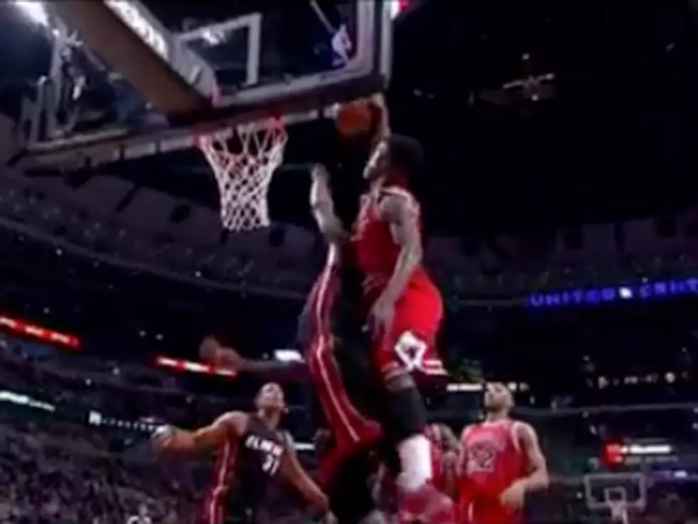 Jimmy Butler Dunks On Chris Bosh, Bulls End Heat Streak [VIDEO]