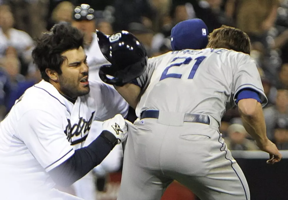 Zack Greinke Breaks Collarbone In Bench Clearing Brawl Between Los Angeles Dodgers And San Diego Padres [VIDEO]